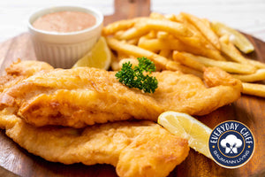 Fish Fillet with Sriracha Tartar Sauce