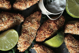 Tortilla Crusted Tilapia