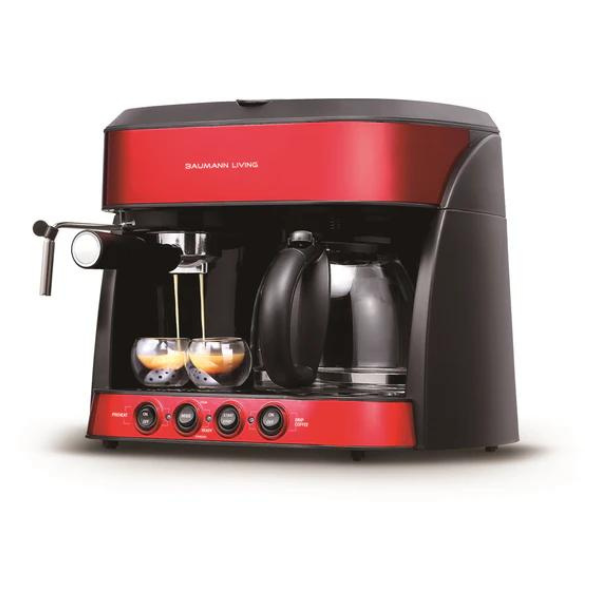2-in-1 Espresso & Drip Coffee Machine