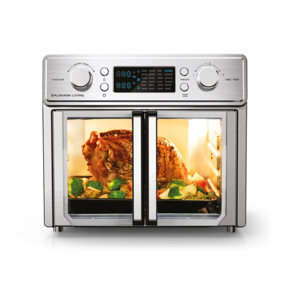 French Door Air Fryer with Rotisserie