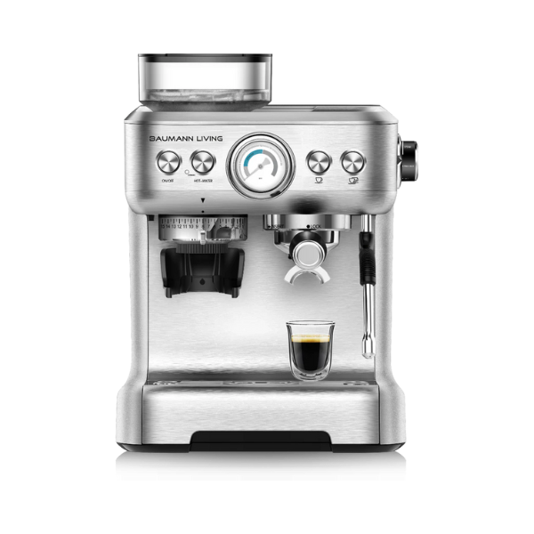 Professional Espresso Machine with Grinder