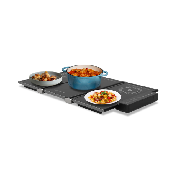 Foldable Food Warmer With Infrared Cooker