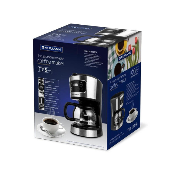 5-Cup Programmable Coffee Maker