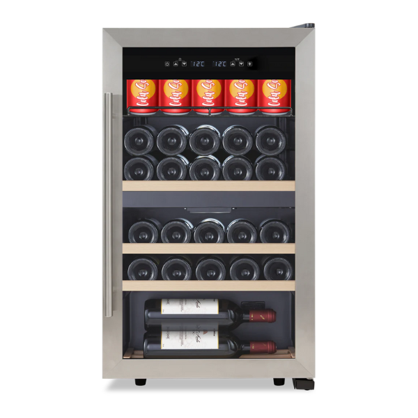 24-Bottle Dual Zone Compressor Wine Cooler