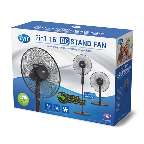 2in1 16” DC Stand Fan
