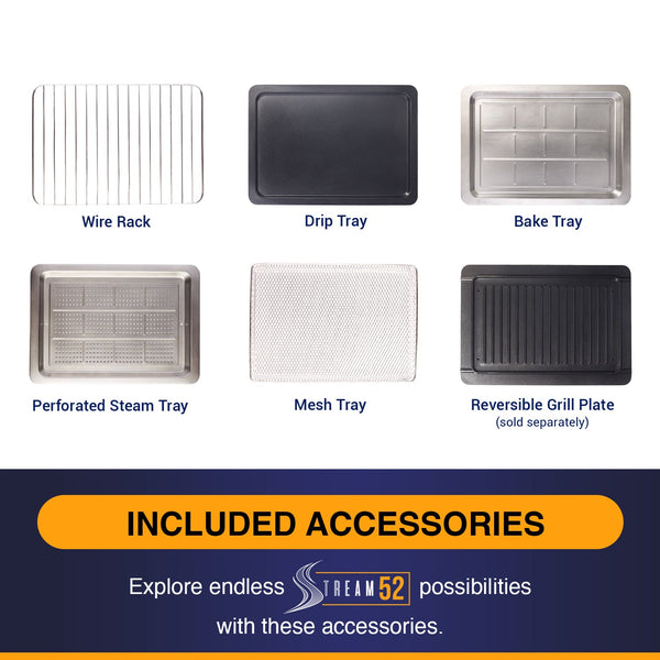 Stream 52 Multi function Steam Oven